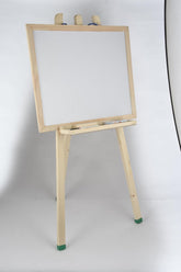 2 in 1 Standing Blackboard Cum Whiteboard with Marker